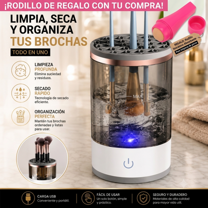 Limpiador Automático de Brochas 360°