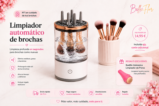 Limpiador Automático de Brochas 360°